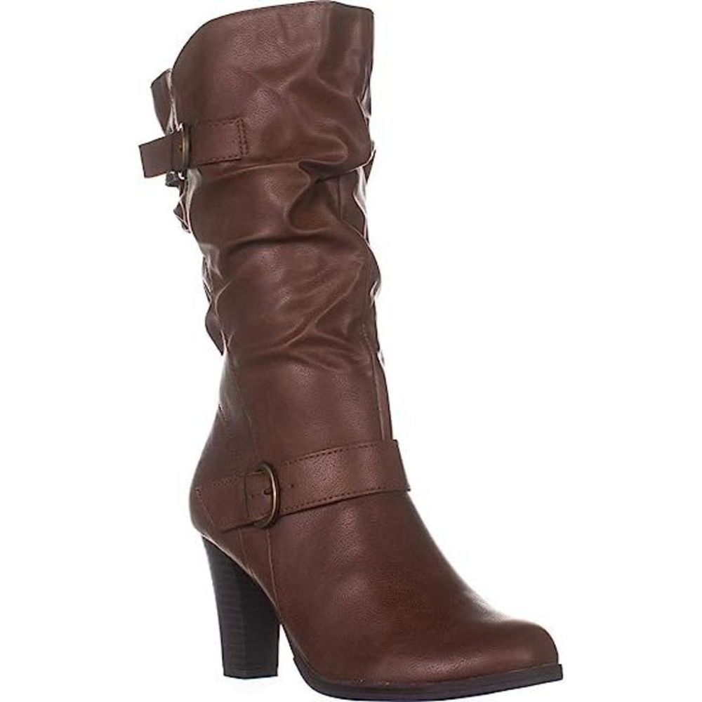 Style & Co. Heeled Boots Tan 9
